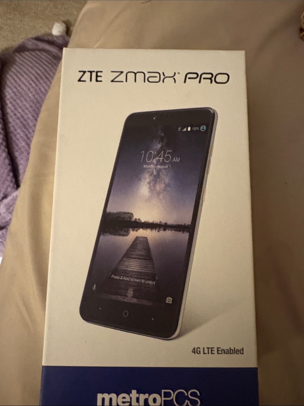 Metro ZTE ZMAX PRO Smartphone - Black